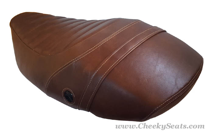 Vespa S Seat Cover Distressed Whiskey Padded Scooter Seat Cover